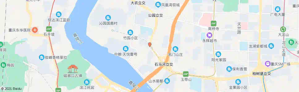 重庆大川水岸_公交站地图_重庆公交_妙搜公交查询2025