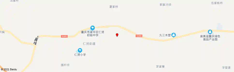 重庆仁贤敬老院_公交站地图_重庆公交_妙搜公交查询2025