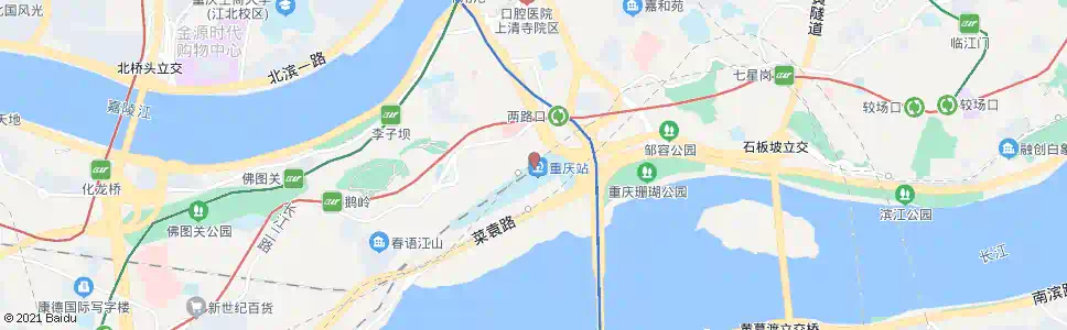 重庆检票口_公交站地图_重庆公交_妙搜公交查询2025