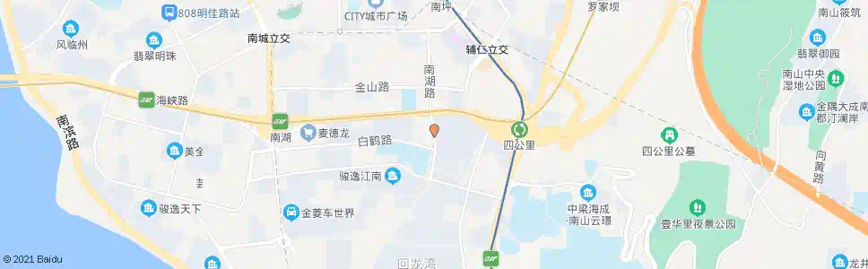 重庆南湖路1站_公交站地图_重庆公交_妙搜公交查询2025