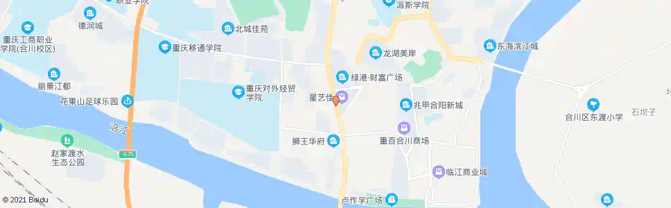 重庆步步高广场_公交站地图_重庆公交_妙搜公交查询2025