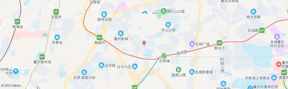 重庆市税校_公交站地图_重庆公交_妙搜公交查询2025