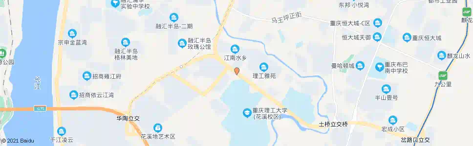 重庆红光村_公交站地图_重庆公交_妙搜公交查询2025