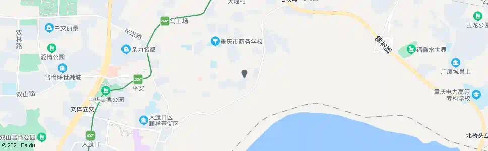 重庆渝钢村2站_公交站地图_重庆公交_妙搜公交查询2025
