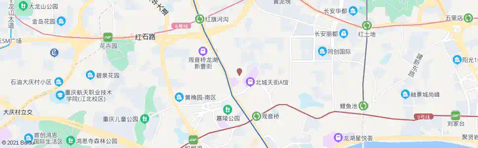 重庆阳光城_公交站地图_重庆公交_妙搜公交查询2025
