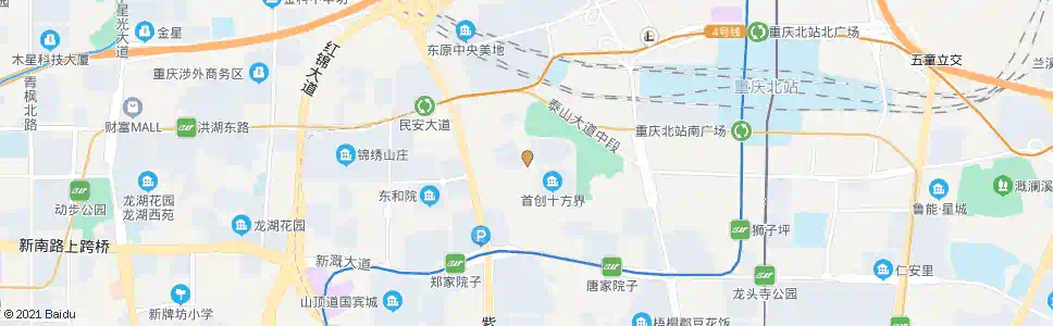 重庆十方界_公交站地图_重庆公交_妙搜公交查询2025