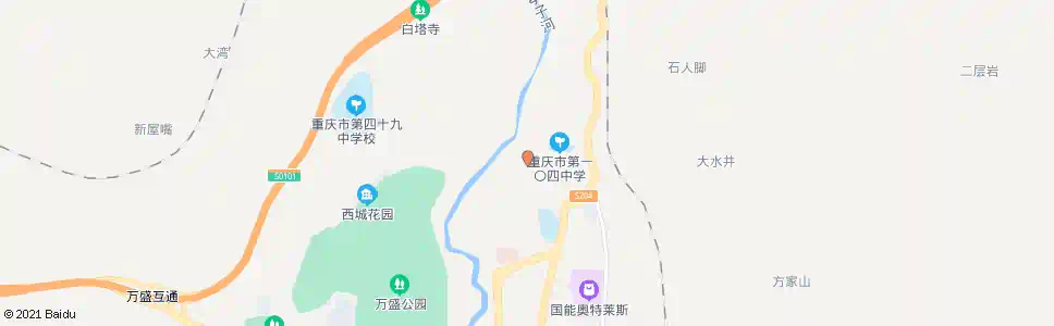 重庆新田路口_公交站地图_重庆公交_妙搜公交查询2025