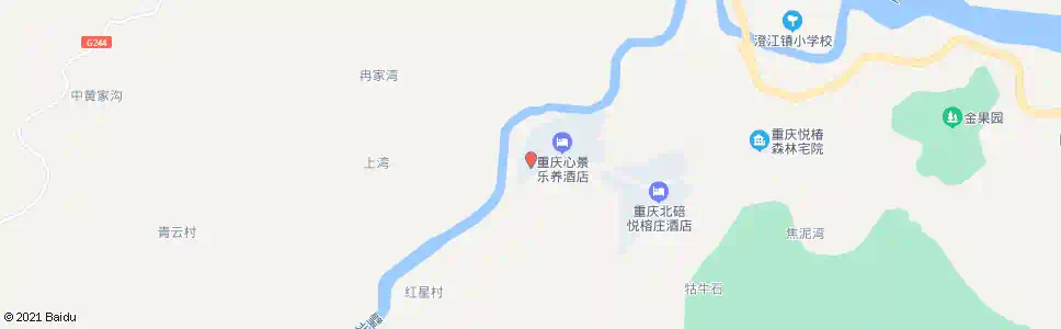 重庆心景文化艺术中心_公交站地图_重庆公交_妙搜公交查询2025