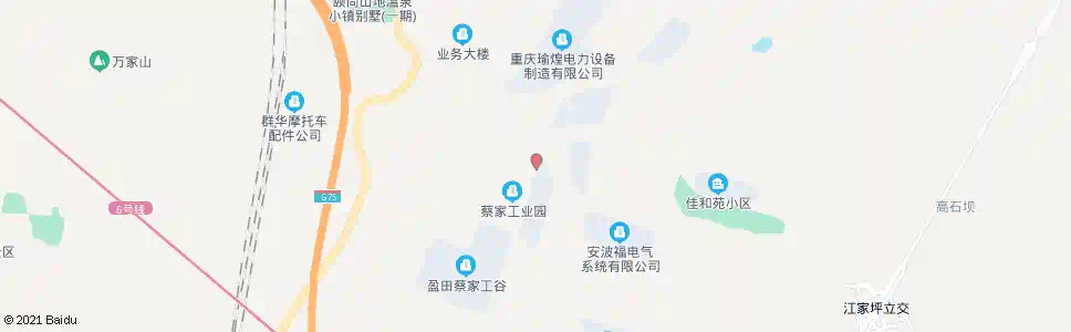 重庆嘉德大道后段_公交站地图_重庆公交_妙搜公交查询2025