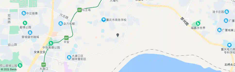 重庆大鱼村2站_公交站地图_重庆公交_妙搜公交查询2025