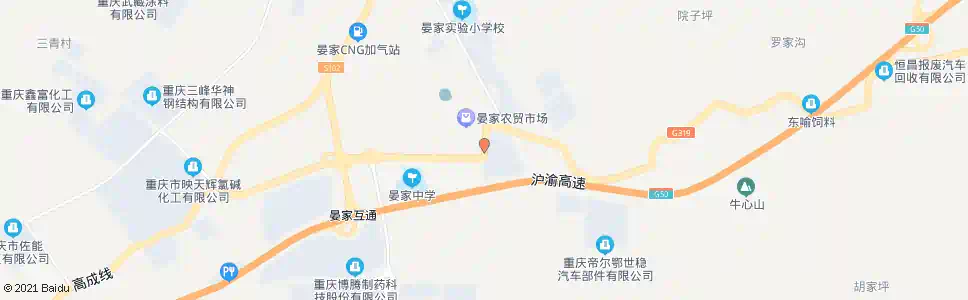 重庆山水国际_公交站地图_重庆公交_妙搜公交查询2025