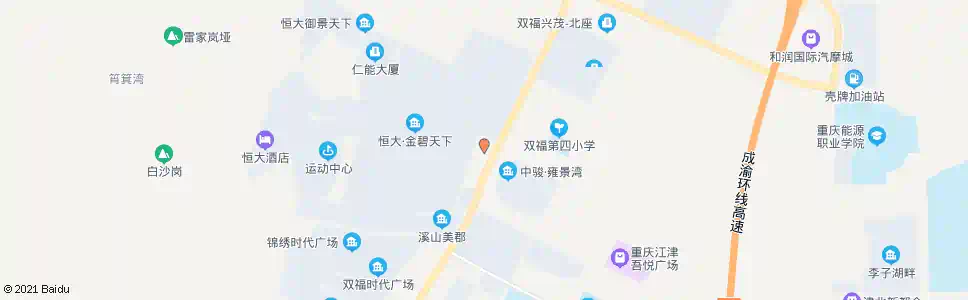 重庆双福新区管委会_公交站地图_重庆公交_妙搜公交查询2025