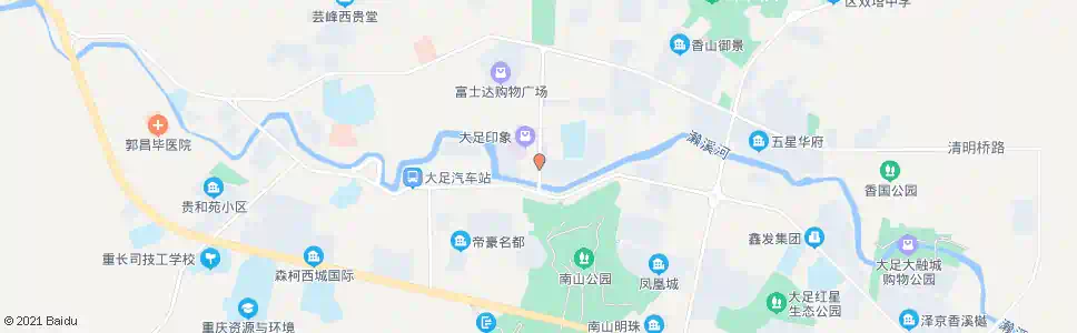重庆棠城客运中心_公交站地图_重庆公交_妙搜公交查询2025