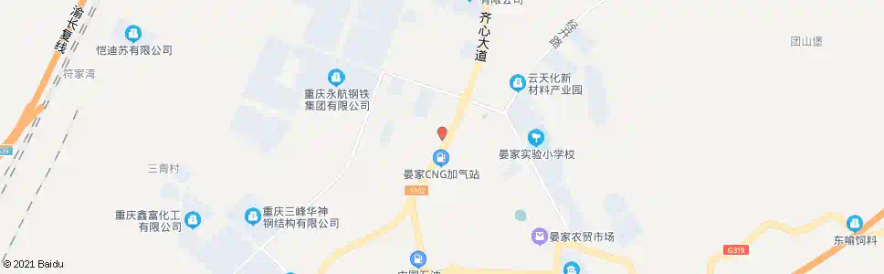 重庆河泉南路口_公交站地图_重庆公交_妙搜公交查询2025