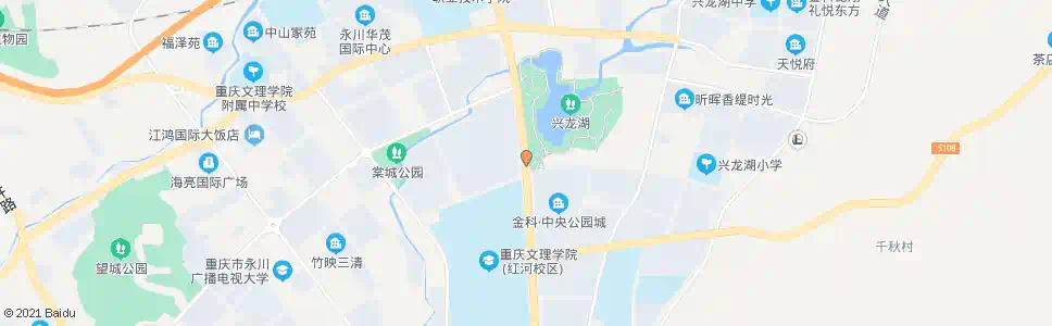 重庆荷塘月色_公交站地图_重庆公交_妙搜公交查询2025