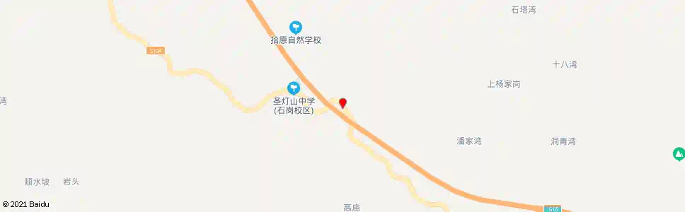 重庆石岗_公交站地图_重庆公交_妙搜公交查询2025