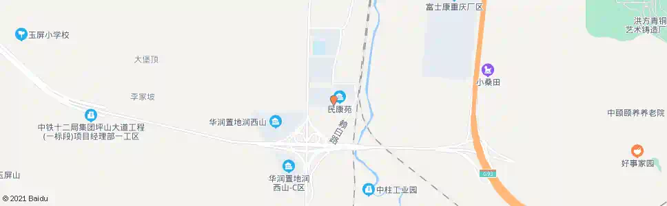 重庆石柱村安置区1站_公交站地图_重庆公交_妙搜公交查询2025