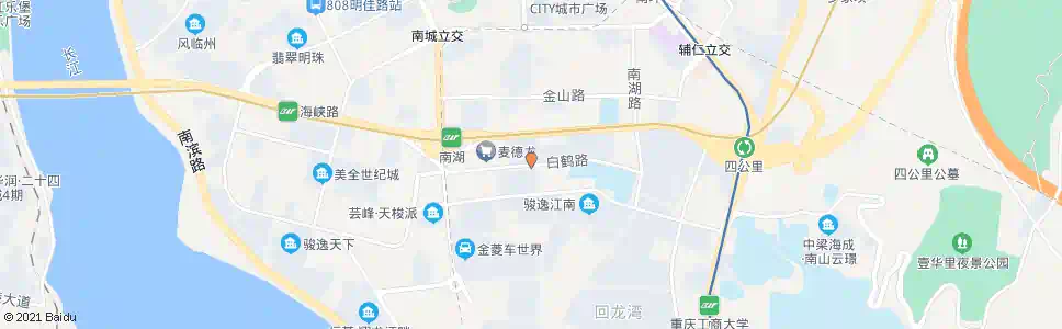 重庆春风绿苑_公交站地图_重庆公交_妙搜公交查询2025
