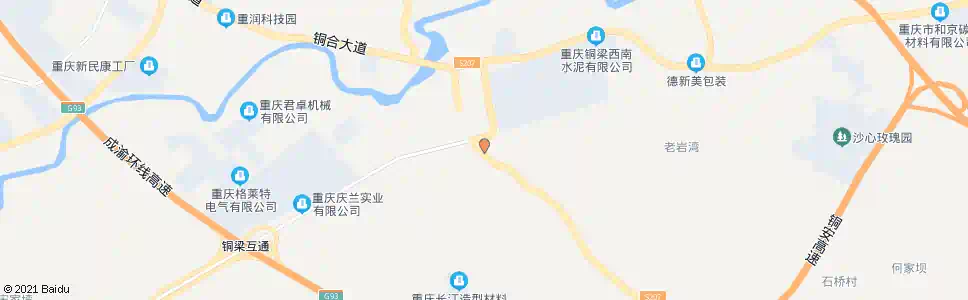 重庆西南水泥厂_公交站地图_重庆公交_妙搜公交查询2025