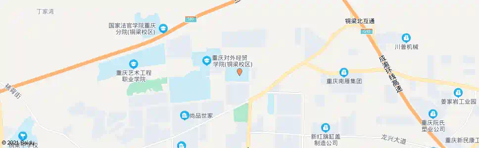 重庆铜梁职教中心_公交站地图_重庆公交_妙搜公交查询2025