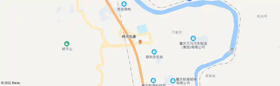 重庆竹林湾_公交站地图_重庆公交_妙搜公交查询2025