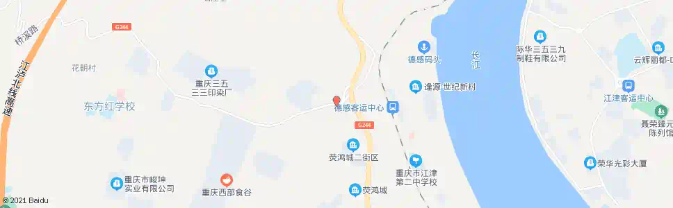 重庆旧县三叉路口_公交站地图_重庆公交_妙搜公交查询2025