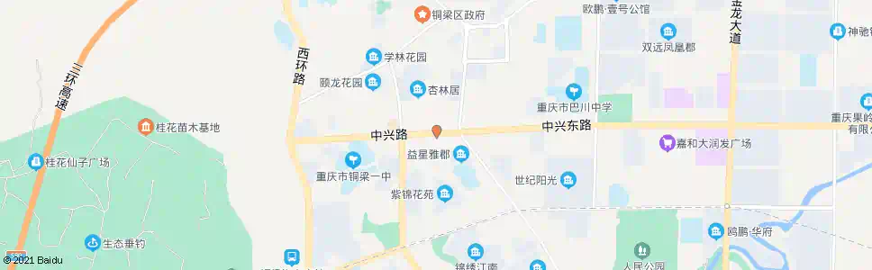 重庆区市政园林局_公交站地图_重庆公交_妙搜公交查询2025