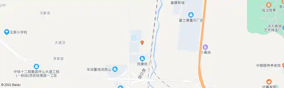 重庆西永安置区_公交站地图_重庆公交_妙搜公交查询2025