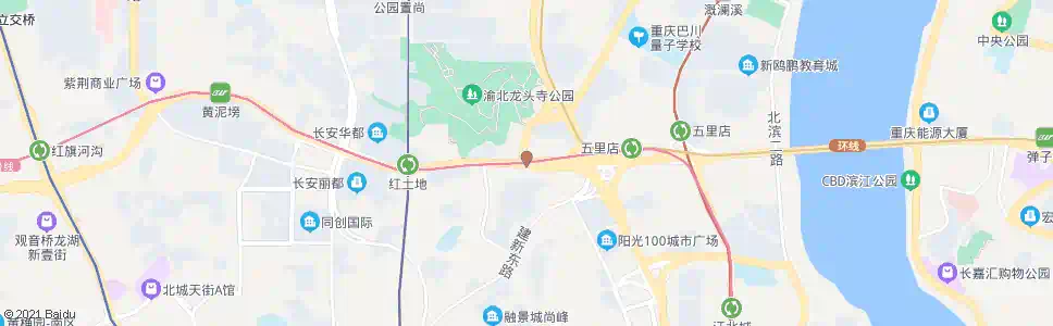 重庆五红路_公交站地图_重庆公交_妙搜公交查询2025