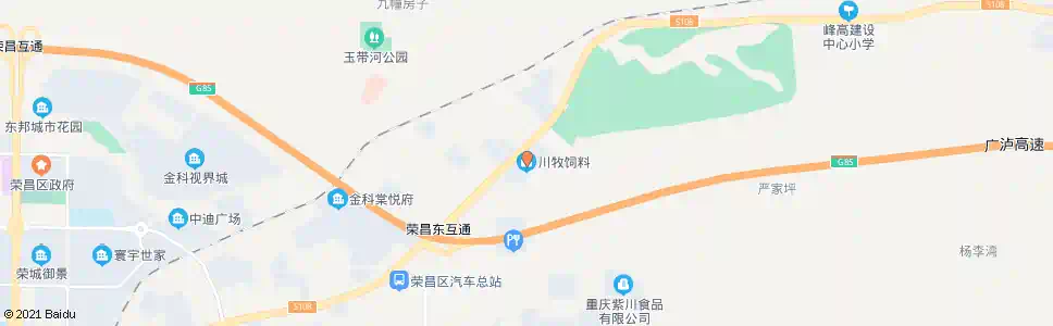 重庆川牧厂_公交站地图_重庆公交_妙搜公交查询2025