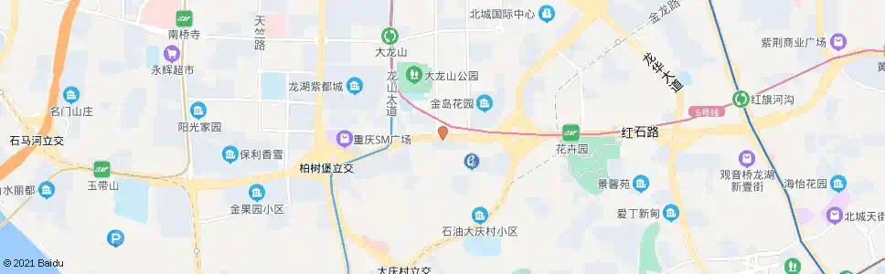 重庆松石支路口_公交站地图_重庆公交_妙搜公交查询2025