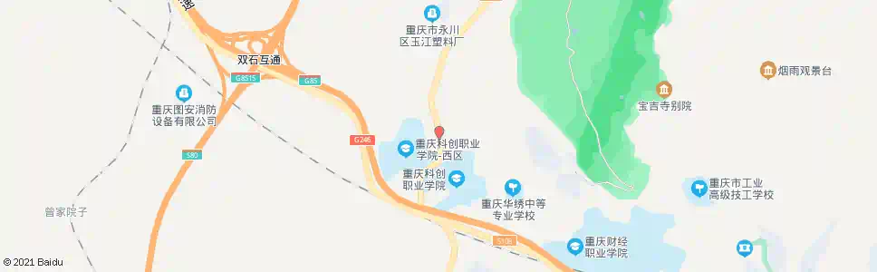 重庆205修理所_公交站地图_重庆公交_妙搜公交查询2025