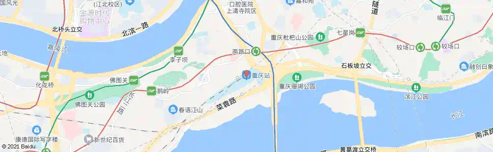 重庆南门_公交站地图_重庆公交_妙搜公交查询2025
