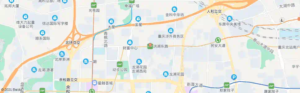 重庆洪湖东路_公交站地图_重庆公交_妙搜公交查询2025