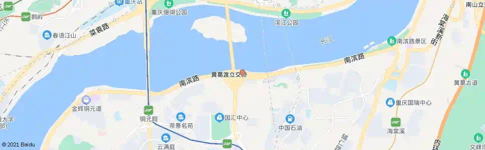 重庆黄葛渡立交_公交站地图_重庆公交_妙搜公交查询2025