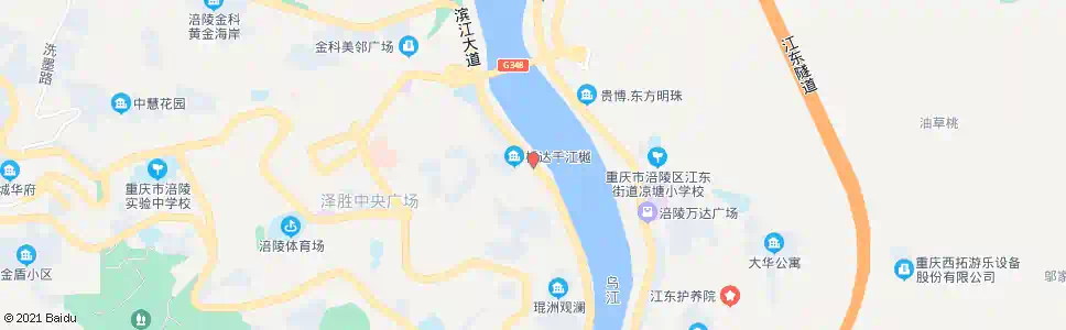 重庆城五校_公交站地图_重庆公交_妙搜公交查询2025