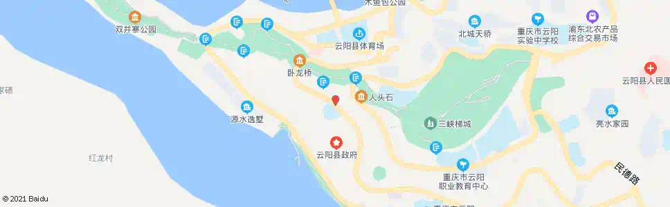 重庆云阳农业局_公交站地图_重庆公交_妙搜公交查询2025