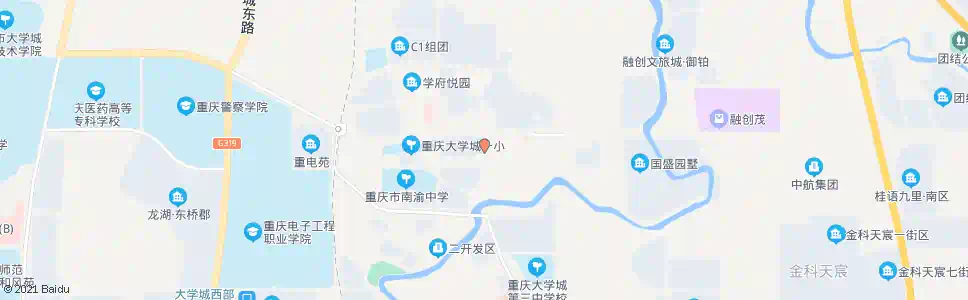 重庆陈家桥安置区_公交站地图_重庆公交_妙搜公交查询2025