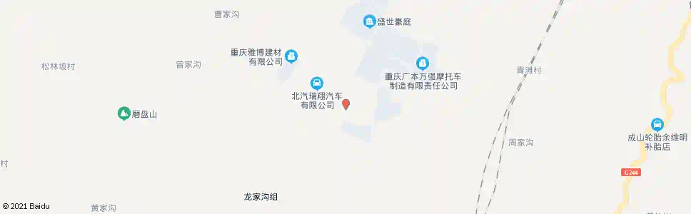 重庆北汽银翔汽车公司_公交站地图_重庆公交_妙搜公交查询2025