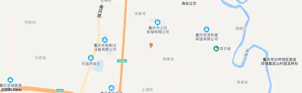 重庆何家垭口_公交站地图_重庆公交_妙搜公交查询2025