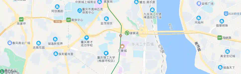 重庆谢家湾站_公交站地图_重庆公交_妙搜公交查询2025
