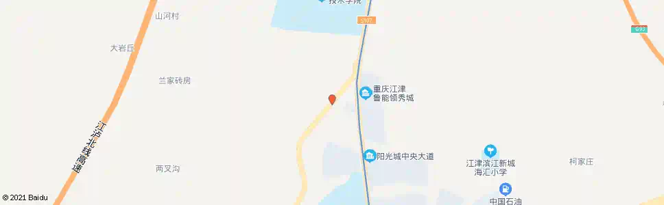 重庆加压站_公交站地图_重庆公交_妙搜公交查询2025