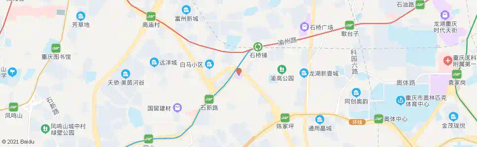 重庆商业城_公交站地图_重庆公交_妙搜公交查询2025