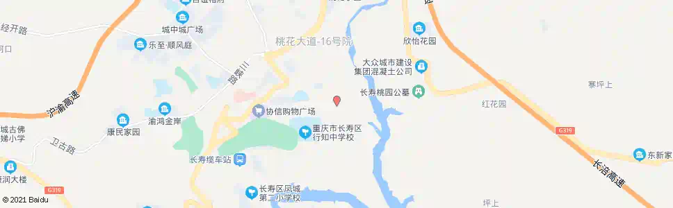 重庆阳光秀岭_公交站地图_重庆公交_妙搜公交查询2025