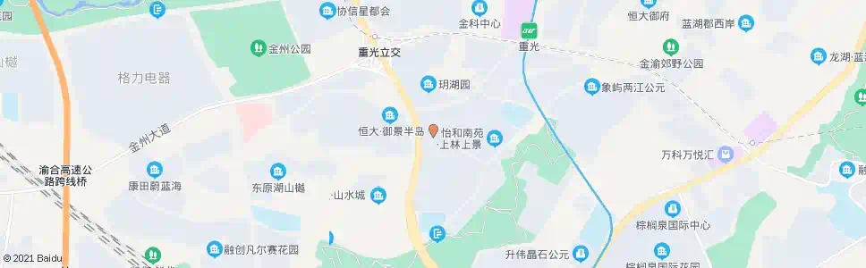 重庆大坡万科城_公交站地图_重庆公交_妙搜公交查询2025