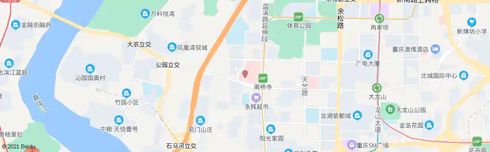 重庆中医院_公交站地图_重庆公交_妙搜公交查询2025