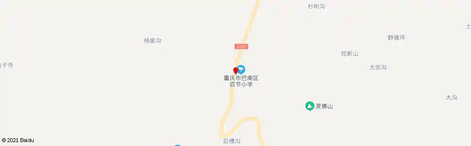 重庆百节小学_公交站地图_重庆公交_妙搜公交查询2025