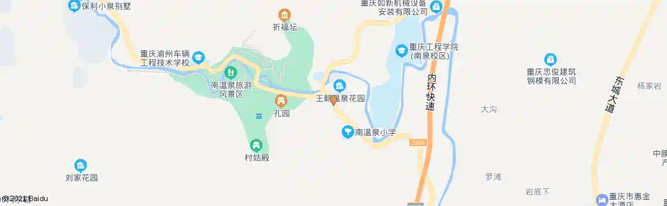 重庆虎啸村_公交站地图_重庆公交_妙搜公交查询2025