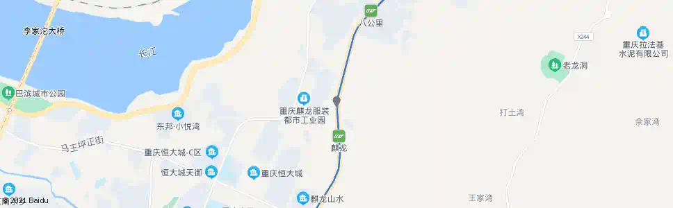 重庆李八路口_公交站地图_重庆公交_妙搜公交查询2025