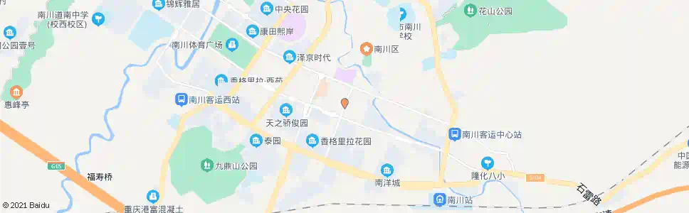 重庆南川实验小学_公交站地图_重庆公交_妙搜公交查询2025